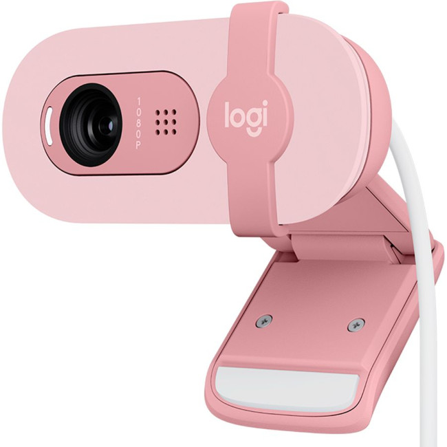 LOGITECH Brio 100 Full HD Webcam - ROSE - USB - EMEA28-935
