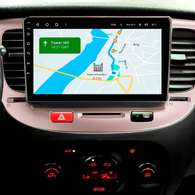 Installation kit for installing GAZER multimedia head units in cars - model JB-F009
