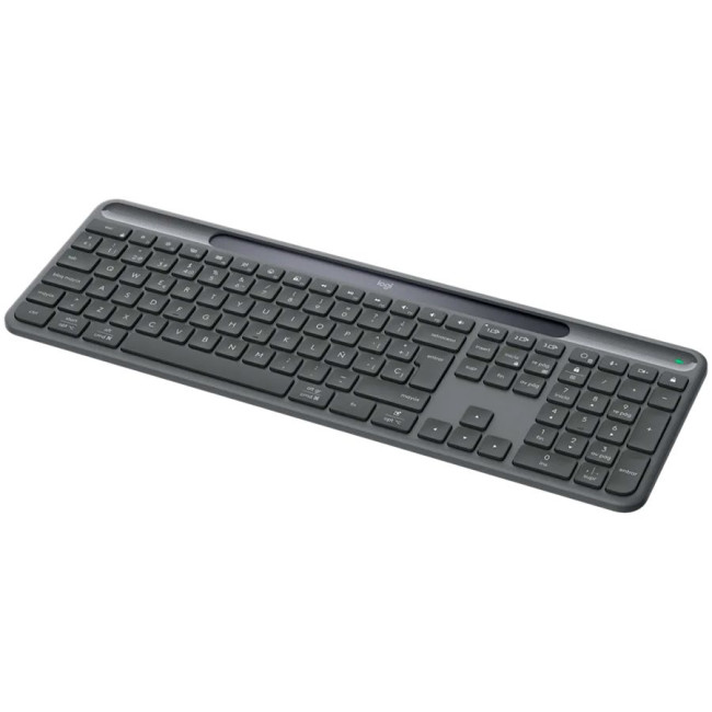 LOGITECH Slim Solar+ for Business - GRAPHITE - US INT'L - 2.4GHZ/BT - INTNL-973 - UNIV