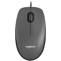 LOGITECH Mouse M100 - BLACK - USB - EMEA-914 - AKOYA HANGTAB BOX M100