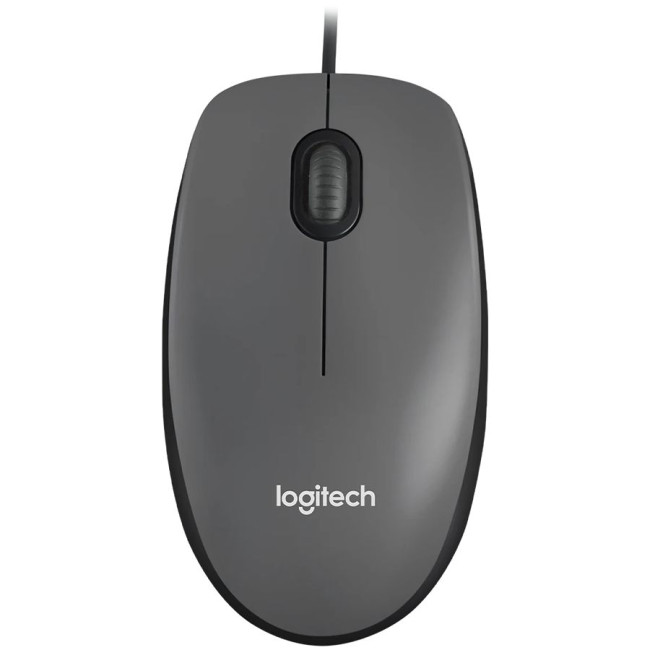 LOGITECH Mouse M100 - BLACK - USB - EMEA-914 - AKOYA HANGTAB BOX M100