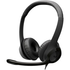 LOGITECH H390 USB-C Computer Headset-MIDNIGHT BLACK-USB-N/A-EMEA28i-935-USB-C