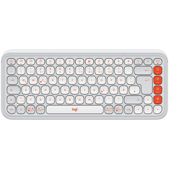 LOGITECH POP ICON KEYS - OFF WHITE - US INT'L - BT - N/A - INTNL-973