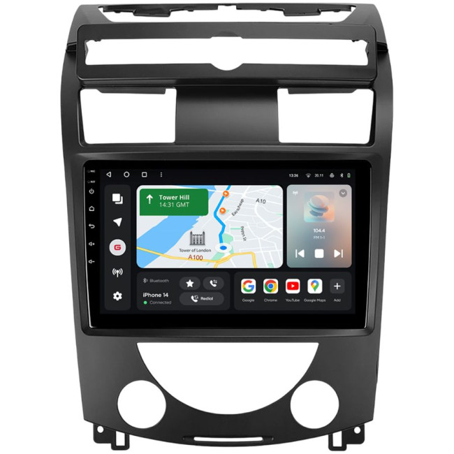 Installation kit for installing GAZER multimedia head units in cars - model GY-F009