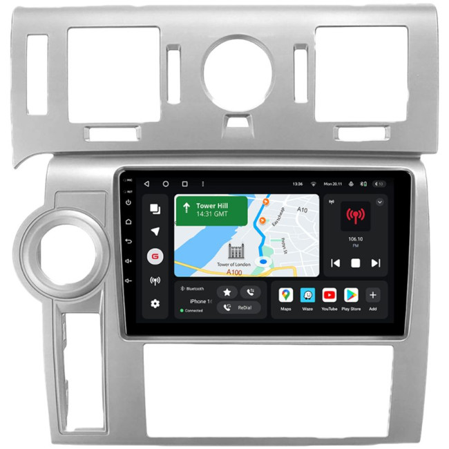 Installation kit for installing GAZER multimedia head units in cars - model GMT820-F009