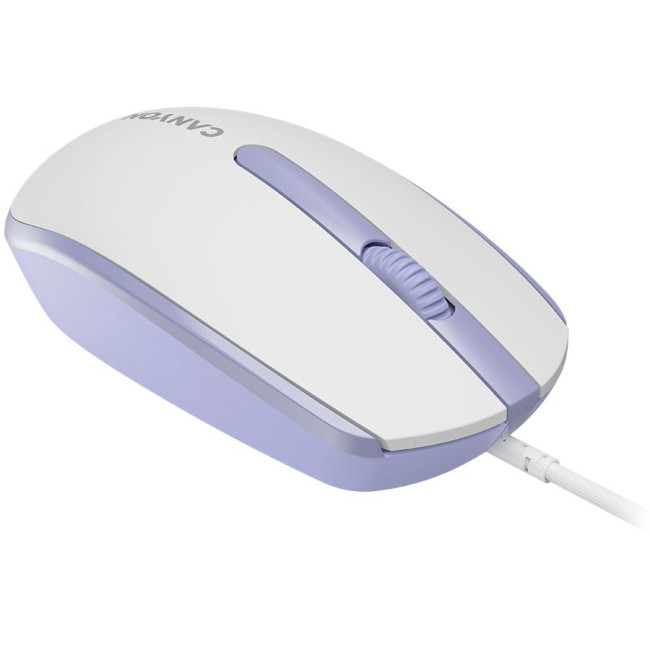 CANYON mouse M-10 Wired White Lavender