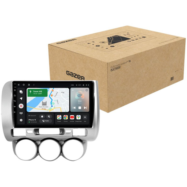 Installation kit for installing GAZER multimedia head units in cars - model GD-F009