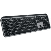 LOGITECH MX Keys S for Mac Wireless Keyboard - SPACE GREY - US INT'L - BT - EMEA28-935