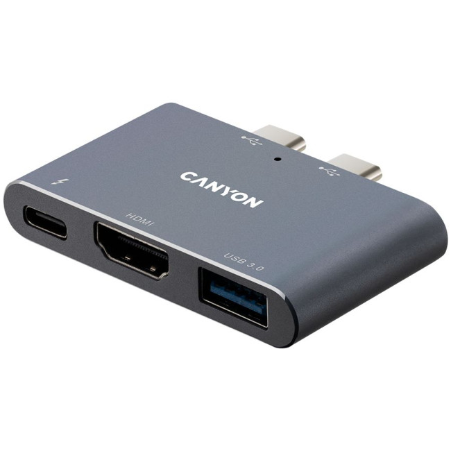 CANYON hub DS-1 3in1 Thunderbolt 3 Space Grey