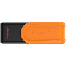 Kingston  256GB Portable USB 3.2 Gen 1 DataTraveler Exodia S (Black/Orange)