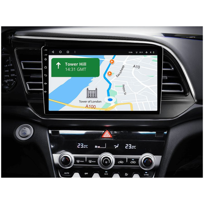 Installation kit for installing GAZER multimedia head units in cars - model ADF/L-F009