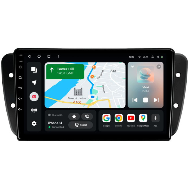 Installation kit for installing GAZER multimedia head units in cars - model 6J-F009