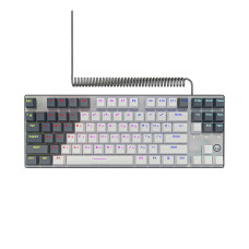 LORGAR Azar 514TKL, Wired RGB mechanical gaming keyboard, white, EN+UA layout