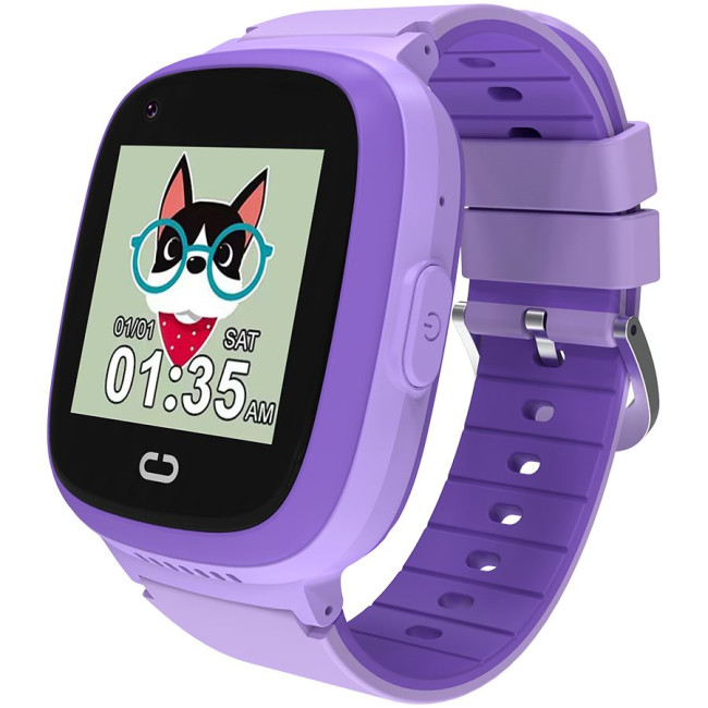 CANYON kids watch Sunny KW-48 Video 4G GPS Games&Music Violet