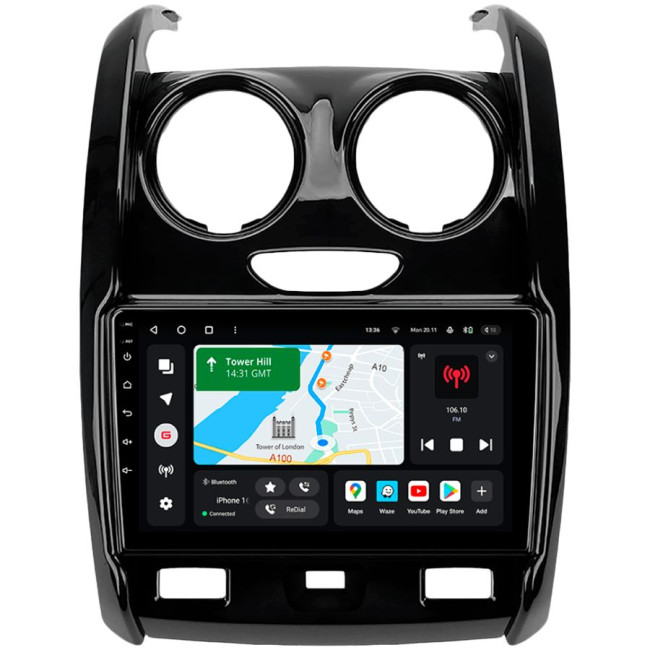 Installation kit for installing GAZER multimedia head units in cars - model HSF-F009