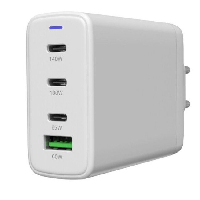 CANYON charger CU140ACC GaN 150W 3xPD 1xQC EU White