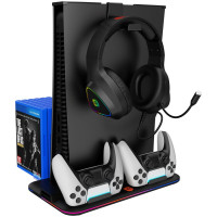 CANYON cooling stand CS-5 RGB PS5 Charge Black
