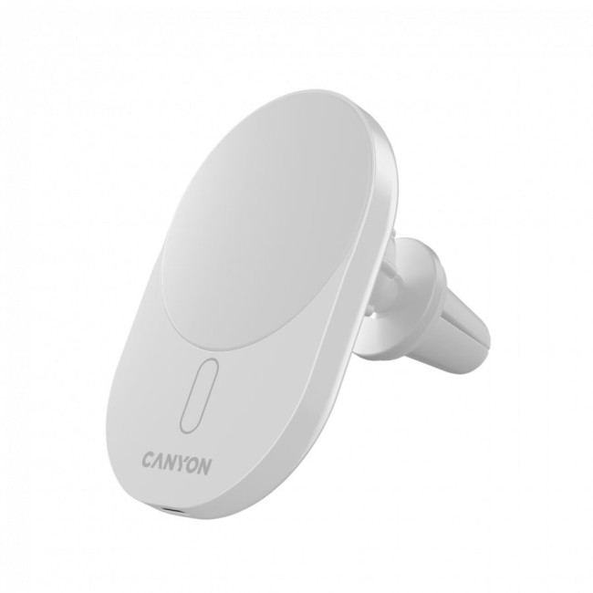 CANYON car charger OnGrip 105 15W Qi2 Wireless White