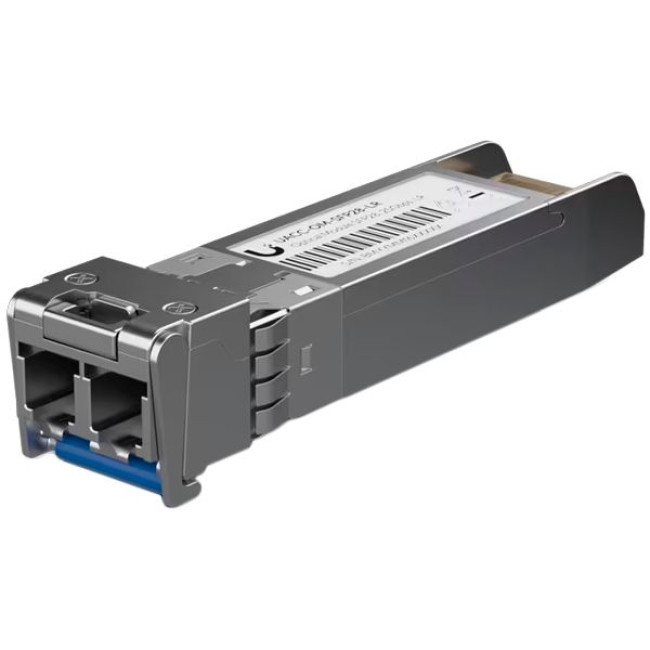 Ubiquiti UACC-OM-SFP28-LR 25G Single-Mode Optical Module SFP28 transceiver that supports 25G connections up to 10 km using single-mode fiber with a duplex LC UPC connector