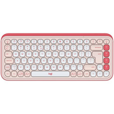 LOGITECH POP ICON KEYS - ROSE - US INT'L - BT - N/A - INTNL-973