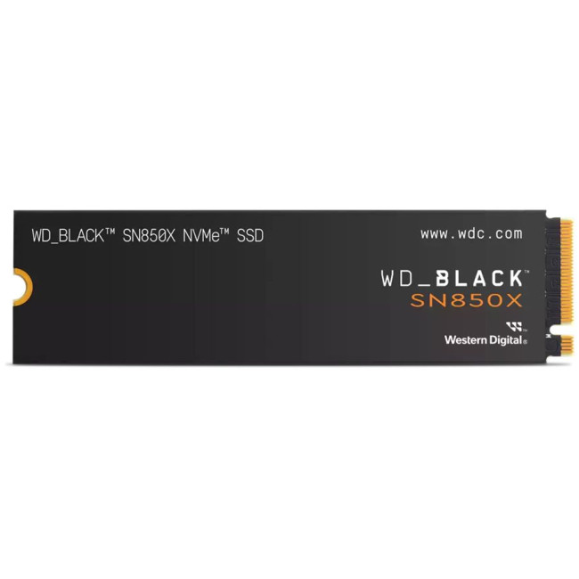 SSD POWERED BY SANDISK WD Black SN850X HeatSink 4TB M.2 2280 PCIe Gen4 x4 NVMe, Read/Write: 7300/6600 MBps, IOPS 1200K/1100K, TBW: 2400