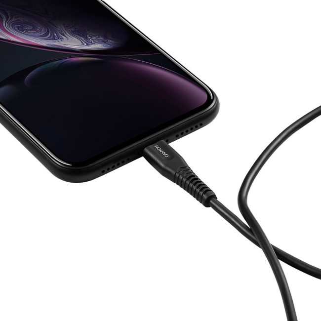 CANYON cable MFI-4 Type-C to Lightning 1.2m Black