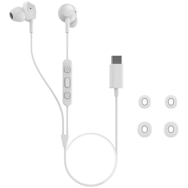 In-ear headphones with microphone and USB Type-C Philips TAE5008WT/00