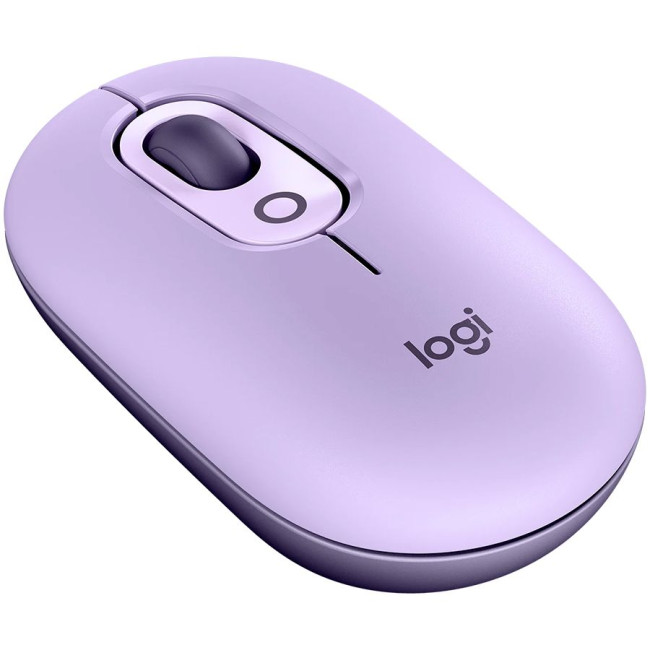 LOGITECH POP Mouse with emoji - LILAC - BT - N/A - EMEA28i-935 - FY25,TERRA