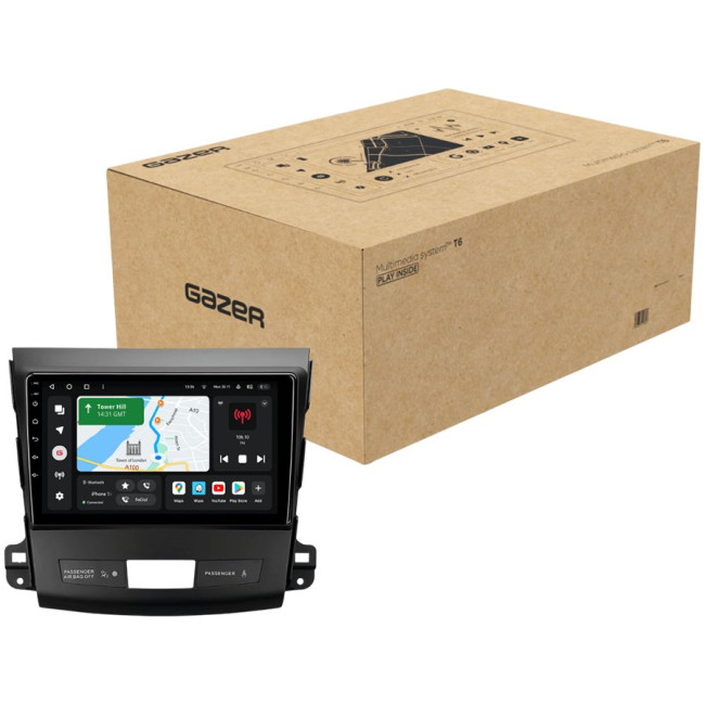 Installation kit for installing GAZER multimedia head units in cars - model CW/L-F009