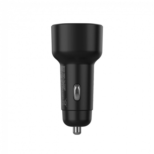 CANYON car charger OnDrive 85 PD 85W USB-A+USB-C Black