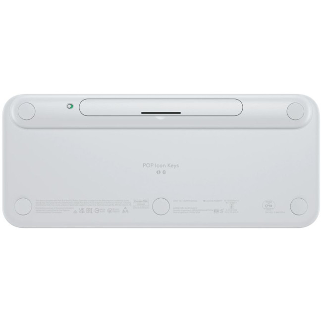 LOGITECH POP ICON KEYS - OFF WHITE - US INT'L - BT - N/A - INTNL-973