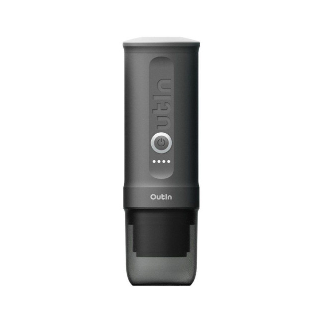 OUTIN Nano Espresso Machine, model OTEM-01, color Space Grey
