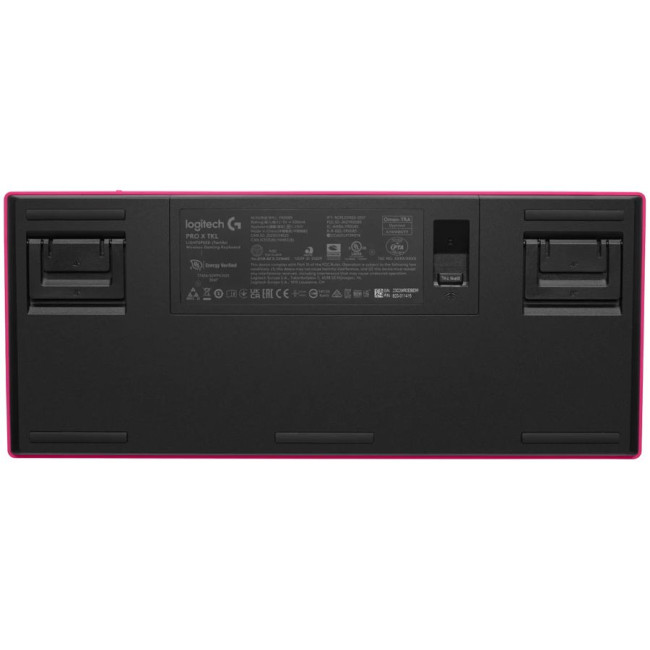 LOGITECH G PRO X TKL LIGHTSPEED Mechanical Gaming Keyboard - MAGENTA - US INT'l - TACTILE
