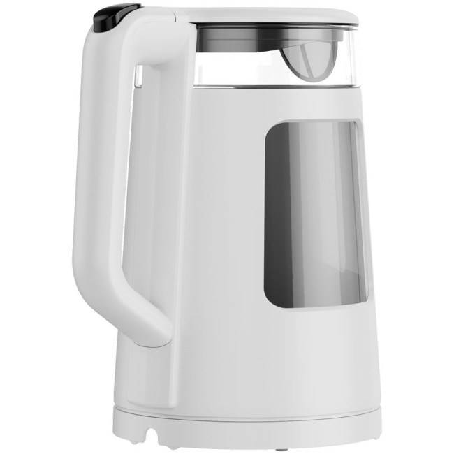 AENO Electric Kettle EK6: 1850-2200W, 2L, Strix, Square-shaped body, Transparent lid, High Resistant Glass, LED-Illumination, Auto Power Off, Dry tank Protection