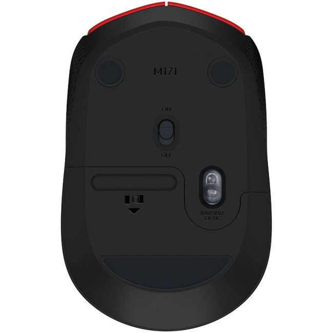 LOGITECH M171 Wireless Mouse - RED
