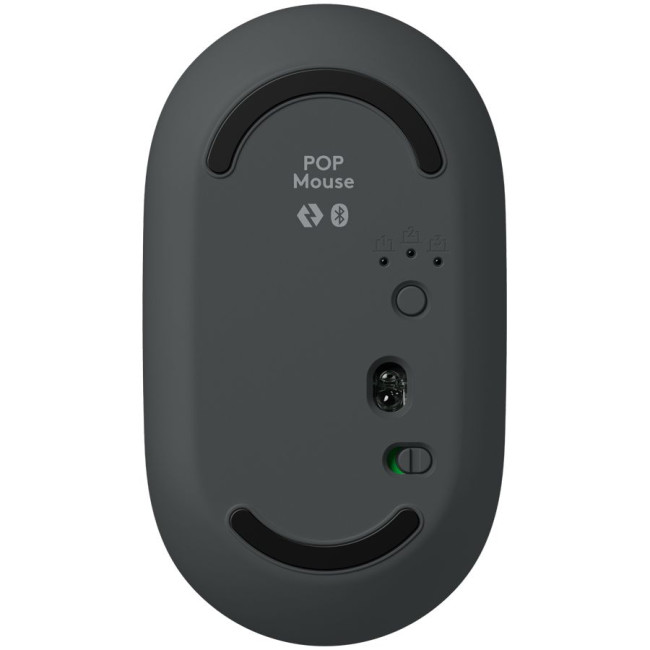 LOGITECH POP Mouse with emoji - GRAPHITE - BT - N/A - EMEA28i-935 - FY25,TERRA