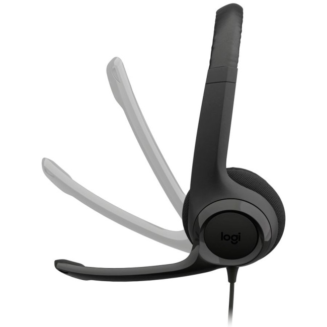 LOGITECH H390 USB-C Computer Headset-MIDNIGHT BLACK-USB-N/A-EMEA28i-935-USB-C