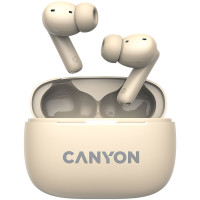 CANYON headset OnGo TWS-10 ANC+ENC Beige