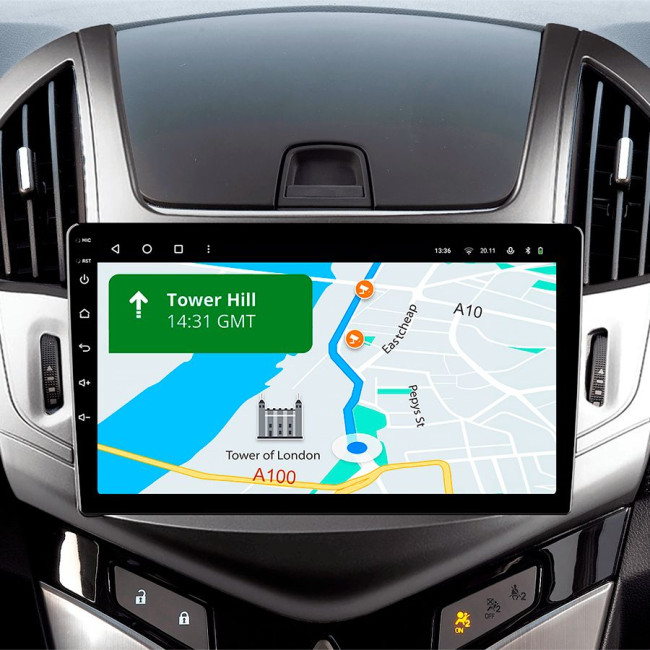 Installation kit for installing GAZER multimedia head units in cars - model J308-F009