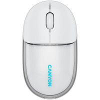 CANYON mouse OnClick 24 BT/ Wireless Transparent/White