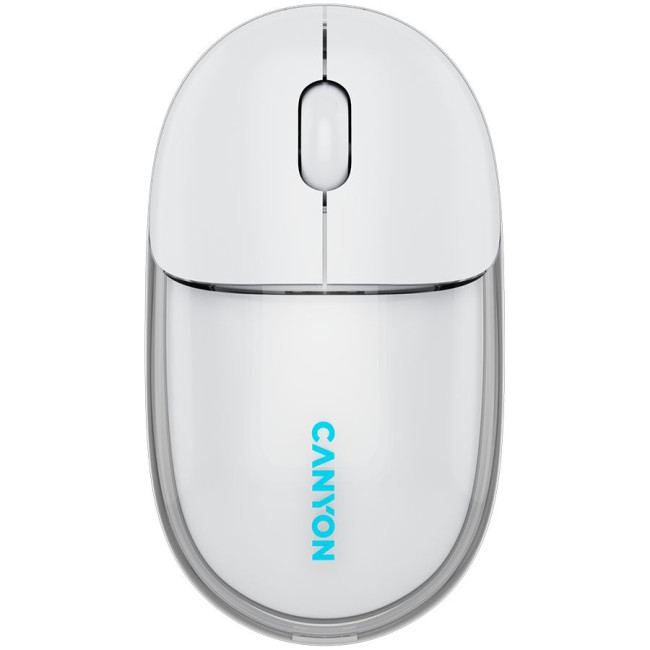 CANYON mouse OnClick 24 BT/ Wireless Transparent/White