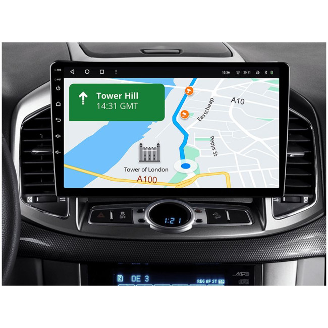 Installation kit for installing GAZER multimedia head units in cars - model C140-F010
