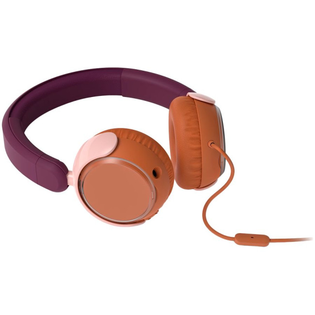 Kids on-ear headphones with microphone, USB Type-C and  3,5 мм Jack Philips TAK2000MP/00