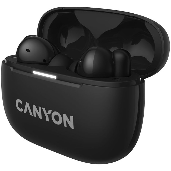 CANYON headset OnGo TWS-10 ANC+ENC Black
