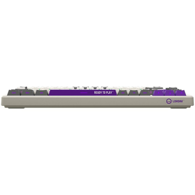 LORGAR KBP7075W, Wireless 75% Mechanical Gaming Keyboard Pro, Beige, EN layout
