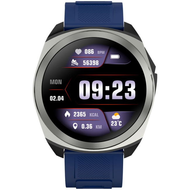 CANYON smart watch Maveric SW-83 GPS Silver Blue