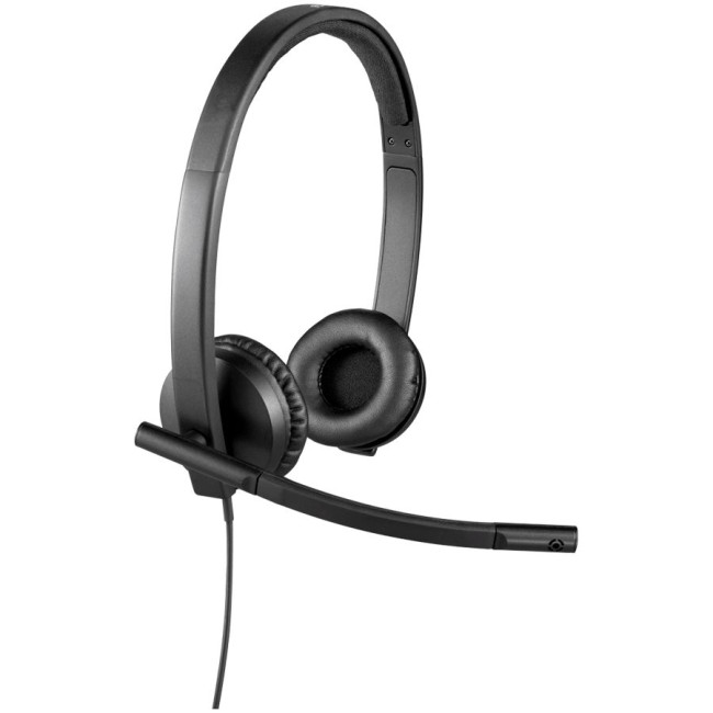 LOGITECH H570e Corded Mono USB Headset (Teams version) - BLACK - EMEA28-935 - USB-C