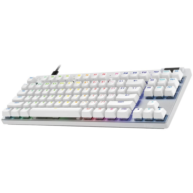 LOGITECH G PRO X TKL RAPID Gaming Keyboard - WHITE - US INT'L - USB - N/A - EMEA28i-935 - LINEAR