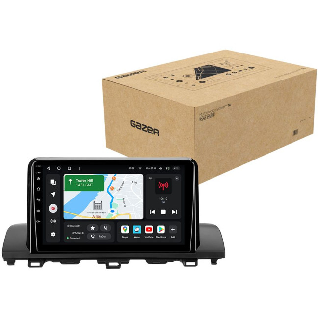Installation kit for installing GAZER multimedia head units in cars - model CV/L-F009