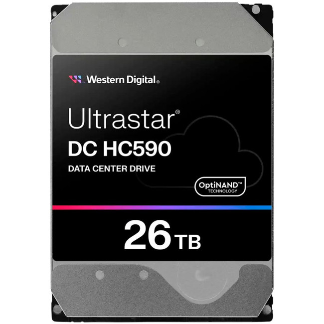 HDD Server WD/HGST ULTRASTAR DC HC590 (3.5’’, 26TB, 512MB, 7200RPM, SATA 6Gb/s, 512E SE NP3) SKU: 0F65672
